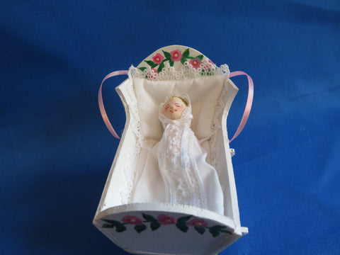Baby's First Christmas Ornament Girl