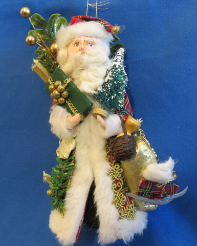 Plaid Santa