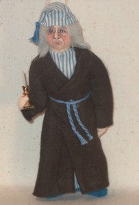 Scrooge in Night Shirt