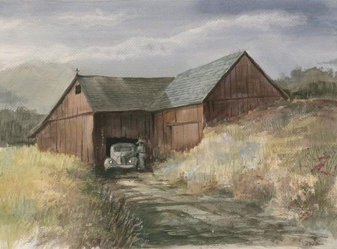 Barn and Roadster